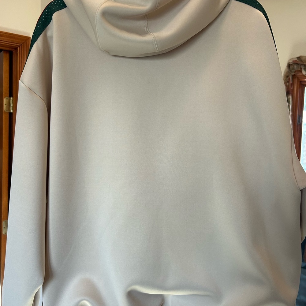 Unisex Gucci light neoprene Gucci logo hoodie size medium fits like large - Picture 5 of 13